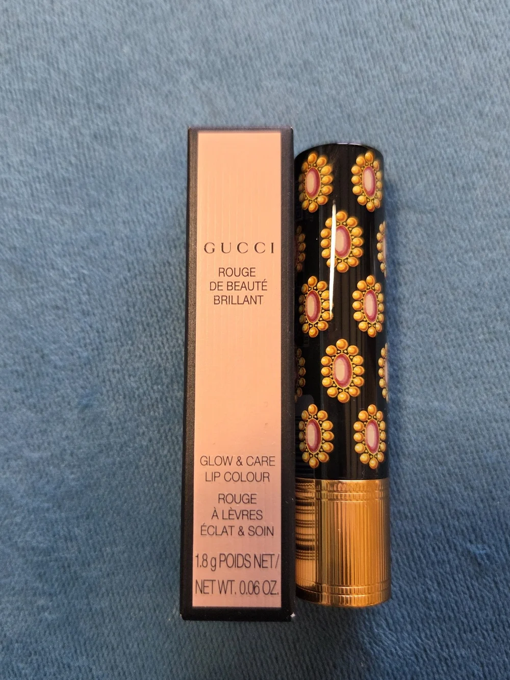 NIB Gucci Rouge De Beauté Lipstick In Valeria Rose